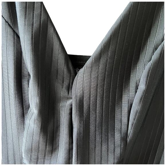 CITY CHIC COLLECTIVE Java White Stripes Women's Large Bathing Swim Suit - Picture 8 of 15